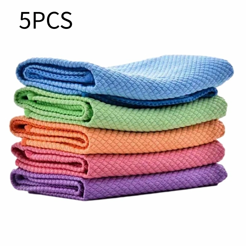 Dishwashing And Table Cleaning Kitchen Cloth Scouring Pad