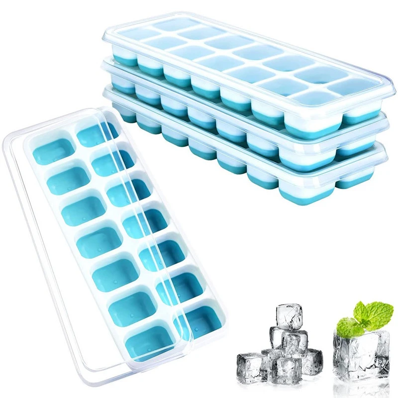 Silicone 14 grid ice tray