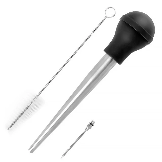 Seasoning Silicone Pump Head 304 Stainless Steel Seasoning Tool