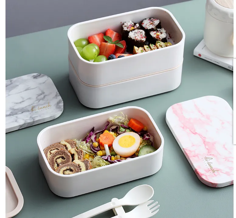 Double Bento Box Japanese lunch Box