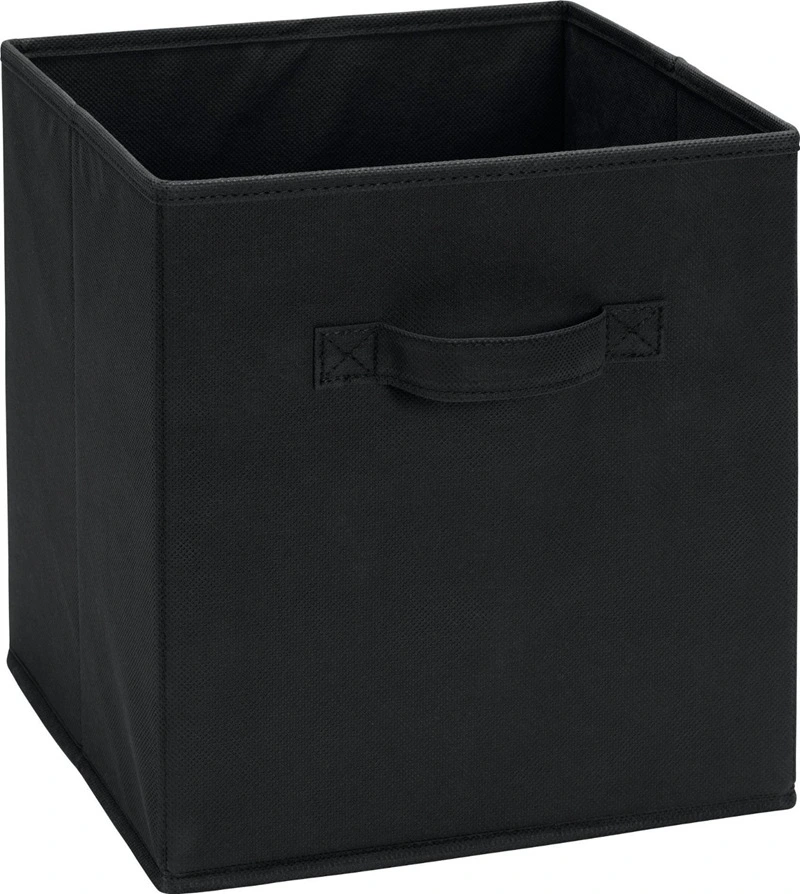 Solid Color Lid Storage Box Wardrobe Storage Box Fabric Toy Storage Box Drawer Box Sundries Basket 27 27 28