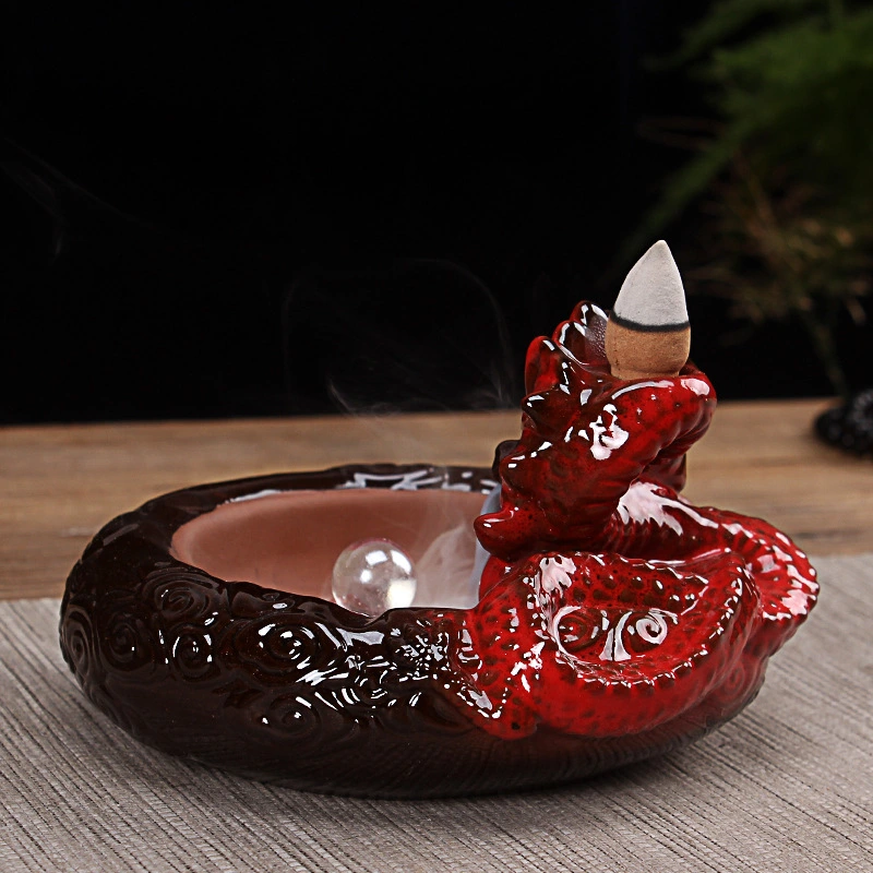 Indoor Desktop Accessories, Tea Ceremony, Zen Aromatherapy, Creative Ashtray, Ceramic Ornaments