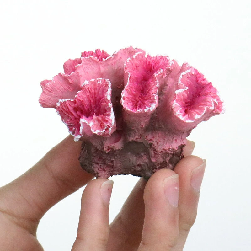 Artificial Fake Coral Reef Landscaping Resin Shell Fish