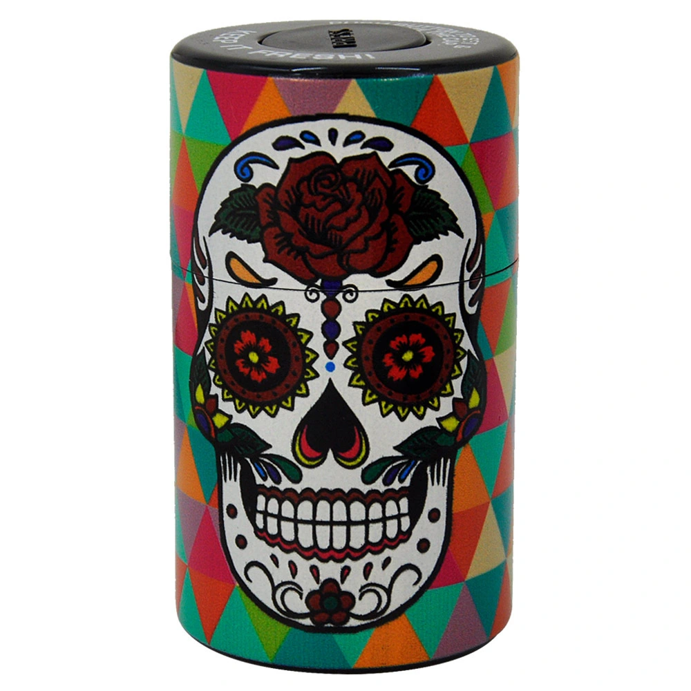 Acrylic Sealed Cans Small Vacuum Shredded  Storage Cans