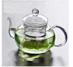 Flower Teapot High-End Glass Tea Set Glass Pot