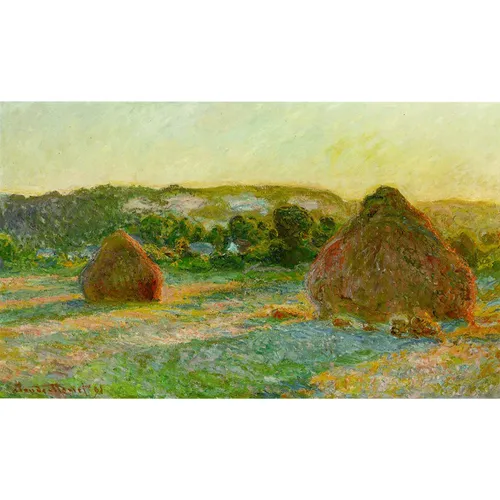 Haystack Series-Claude Monet 5D DIY Painting Digital Kit