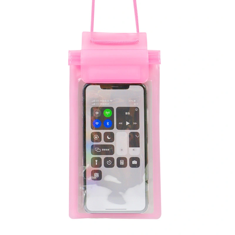 Transparent Mobile Phone Waterproof Bag, Touch-sealed Diving Bag