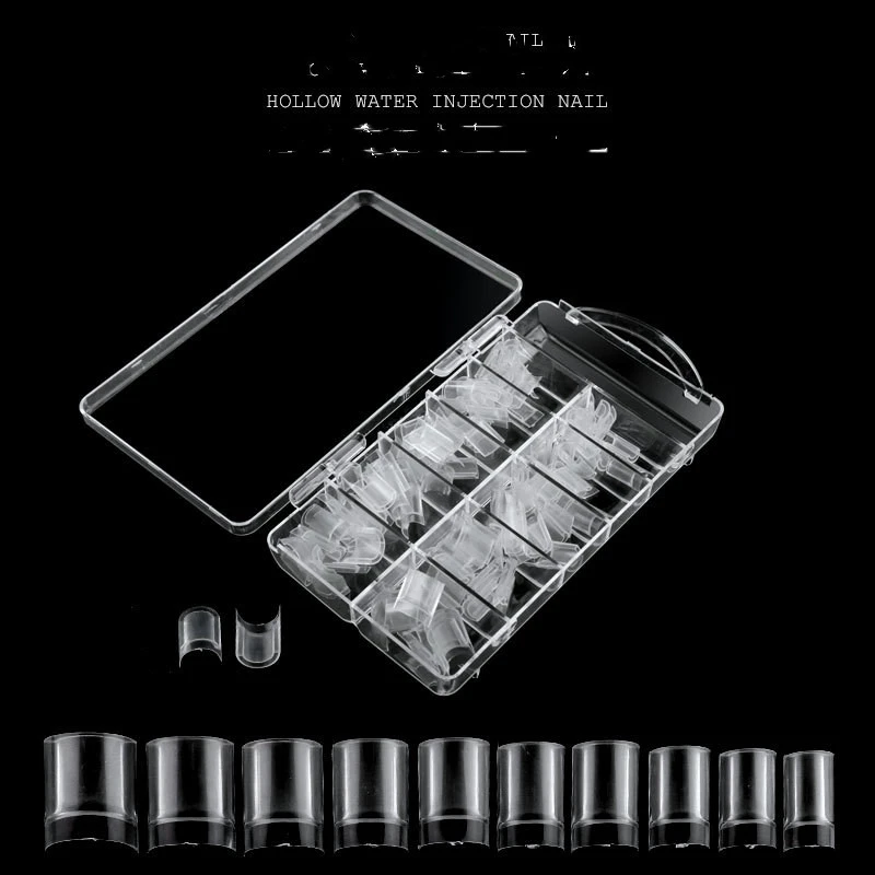 Aqua Nail Tips Aquarium Nails Art Tips Clear Aquarium