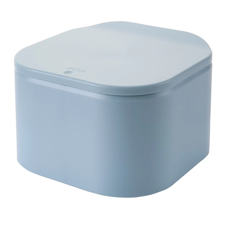 Zinc Eco-friendly Mini Waste Bin Desktop Garbage Basket