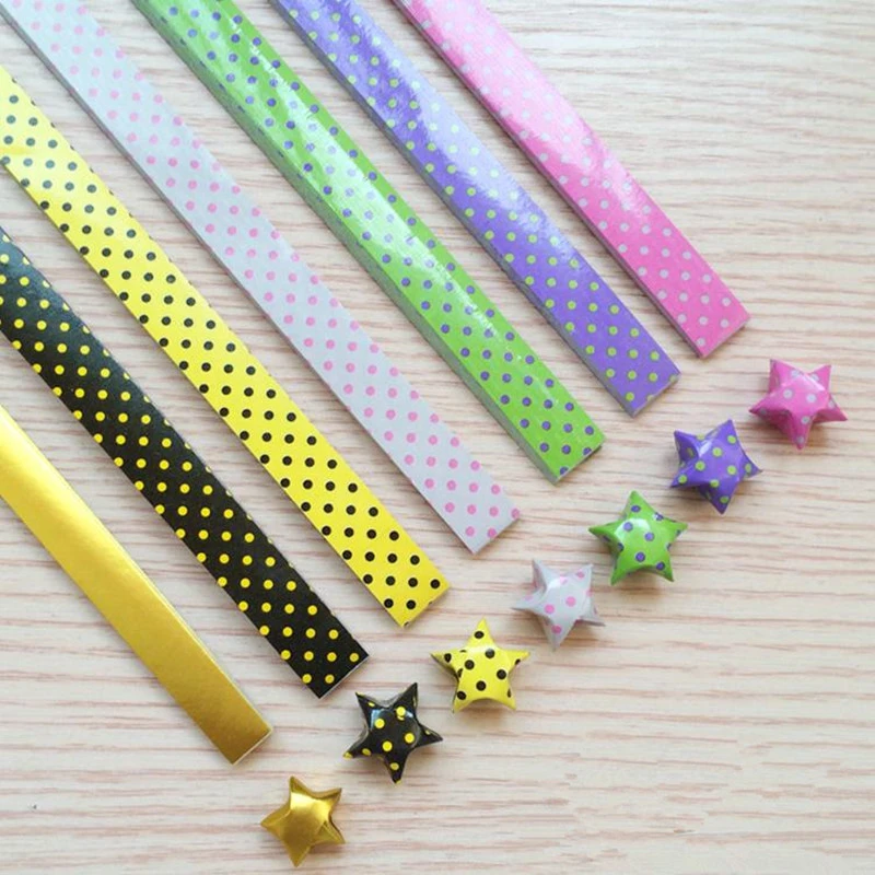 Handmade Origami Material Wave Dots Suitable For Novices