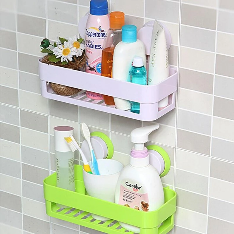 Suction Cup Bathroom Shelf Toilet Wall-mounted Bathroom Corner