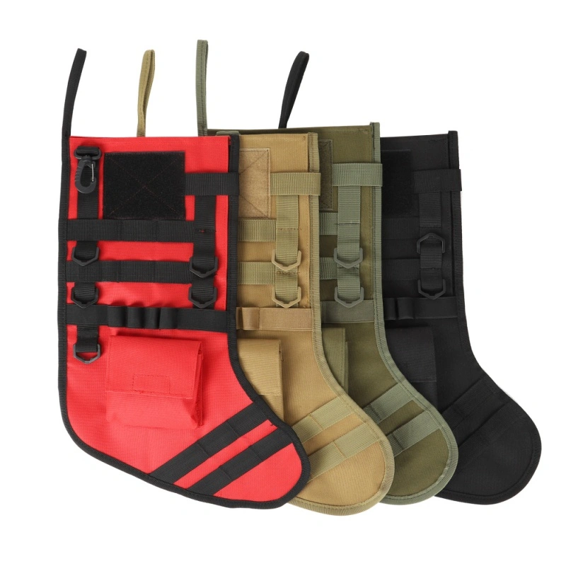 Christmas Stocking Tactical Military Bag With Accessory