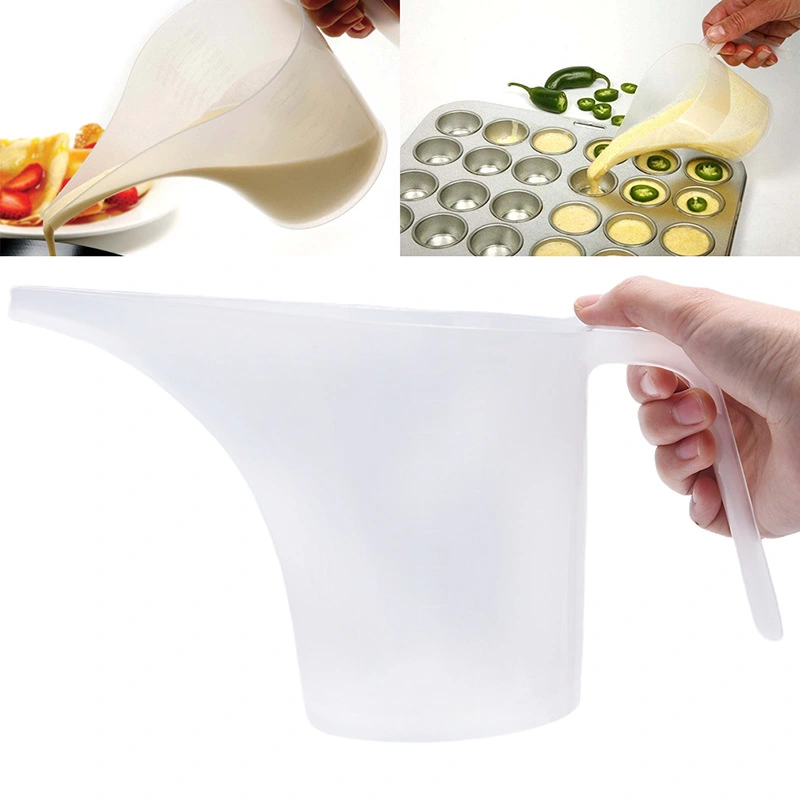 Plastic Baking Tip Measuring Cup With High Temperature Resistance And Scale