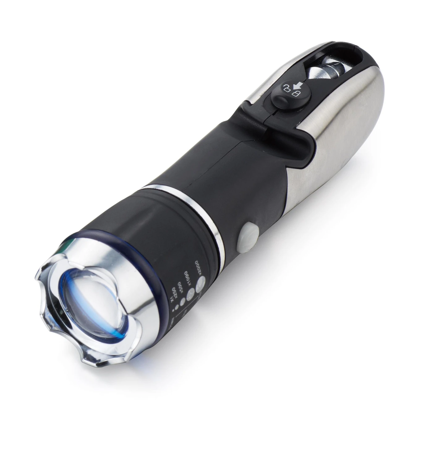 Outdoor Camping Led Flashlight Multi-function Safe Escape Hammer