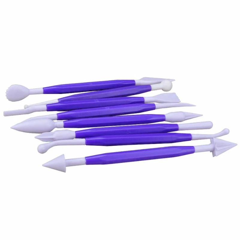 8-piece Fondant Cake Carving Pen