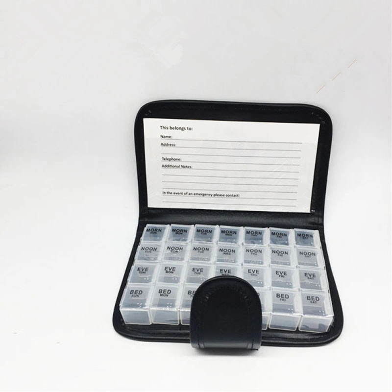 Wallet type portable medicine box