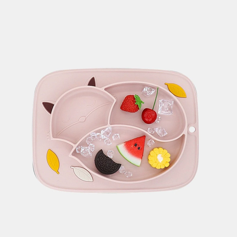 Suction cup children's tableware set