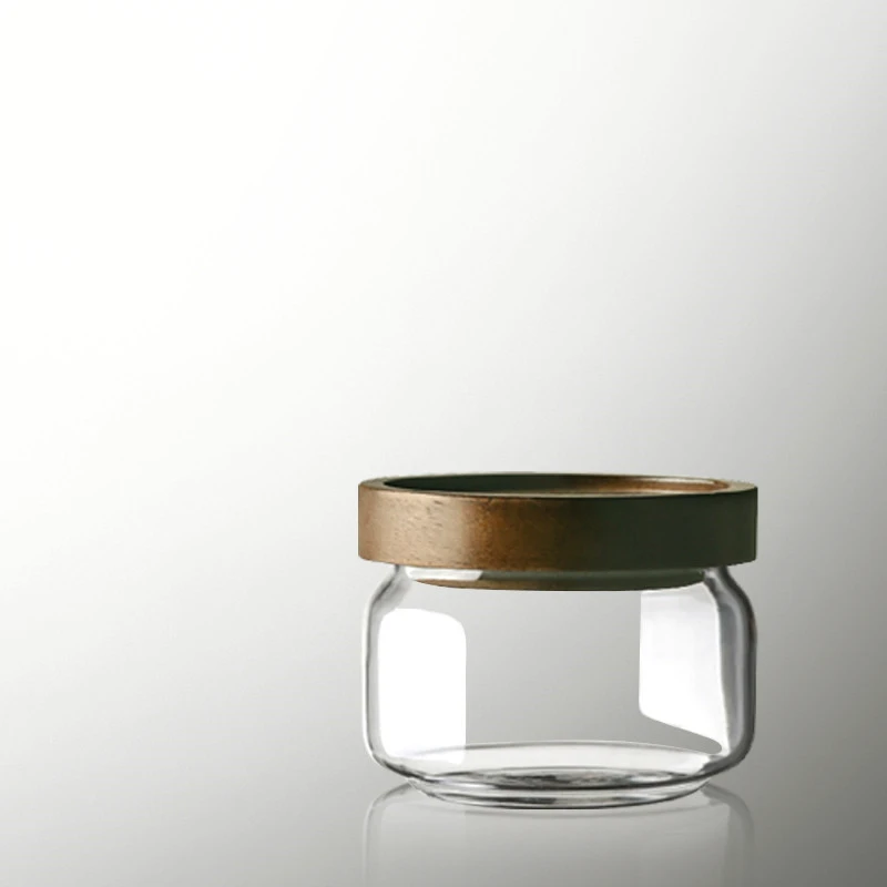 Glass sealed jar