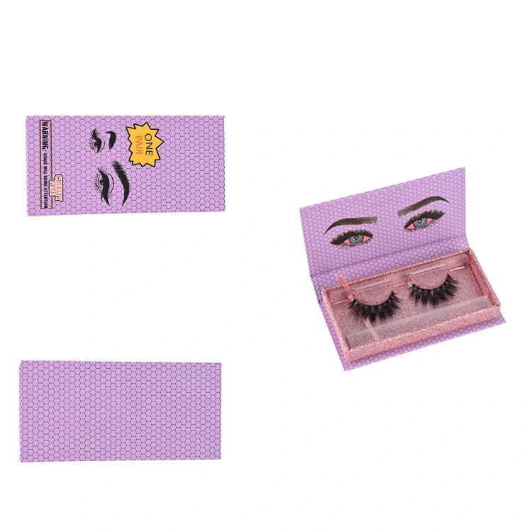 False eyelashes packaging box