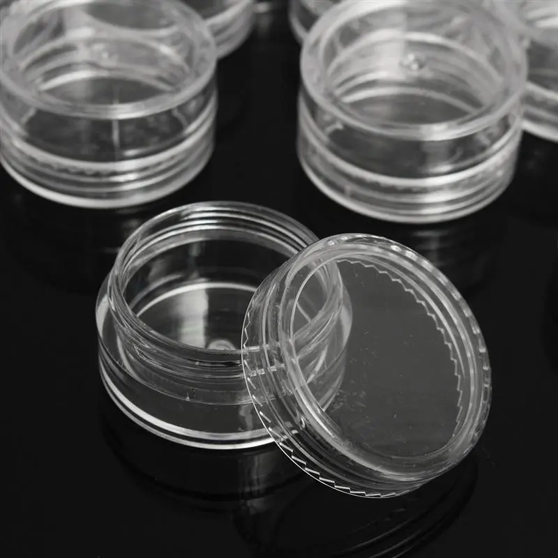 5g Transparent Cream Jar Mini Cosmetic Bottles