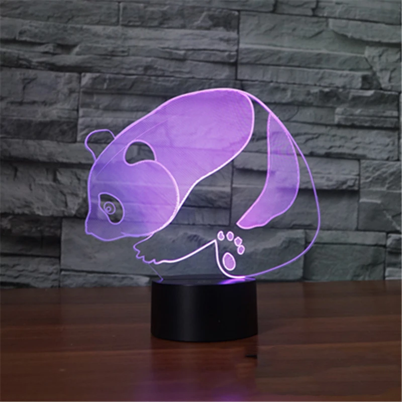 Remote control 3 d lamp