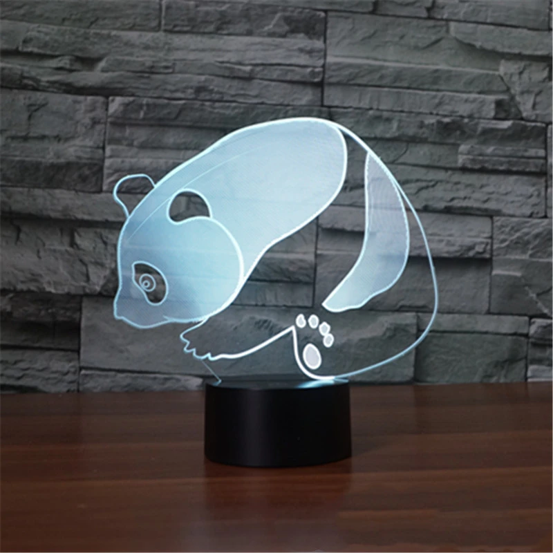 Remote control 3 d lamp