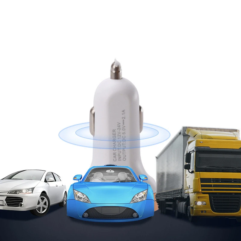 New Digital Display 2.1A Multi-function Car Charger