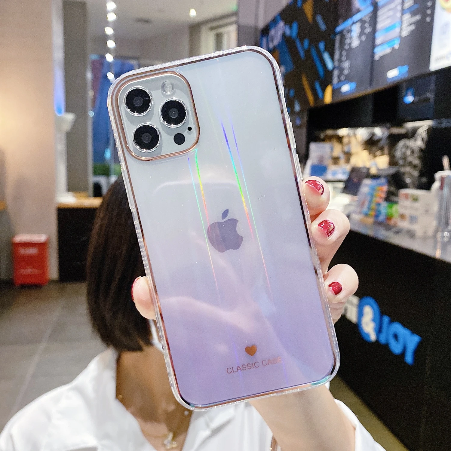 Compatible with Apple, IPhone 12 Case Aurora Gradient Apple 11promxa