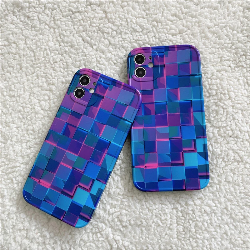 Creative Square Shell Apple Xs Max Personality Trendy