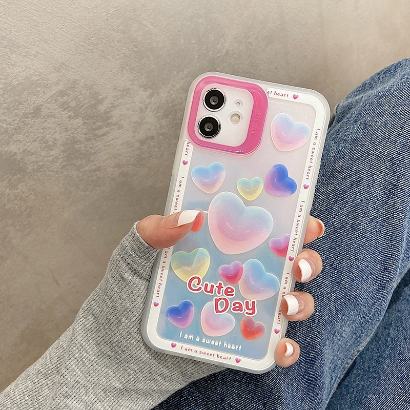 Color Laser Love For Mobile Phone Case