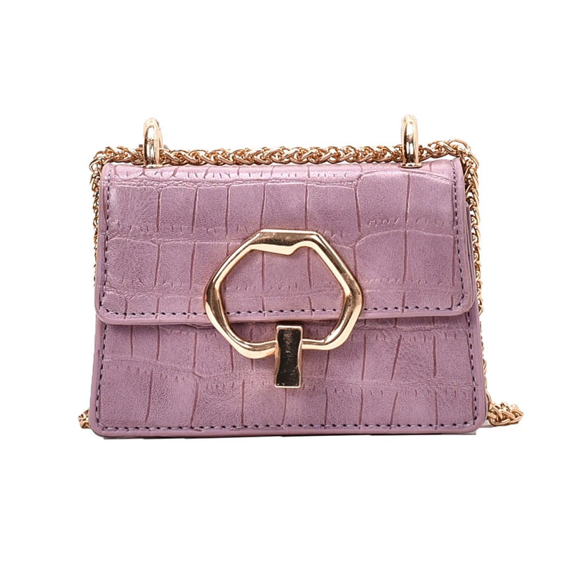 Western style one shoulder messenger small square bag