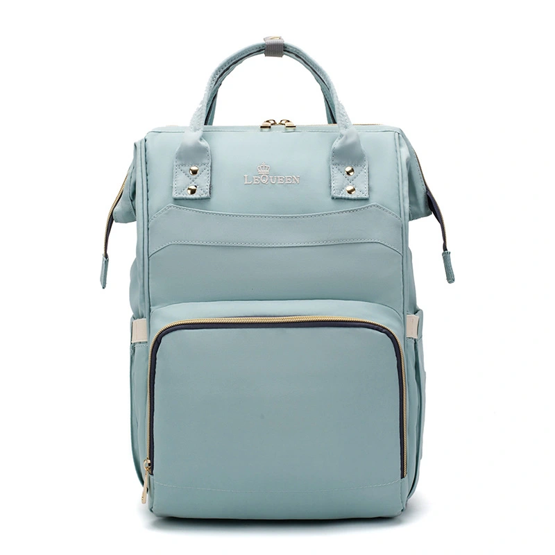 LEQUEEN Multifunctional Mummy Bag Double Shoulder Large Capacity