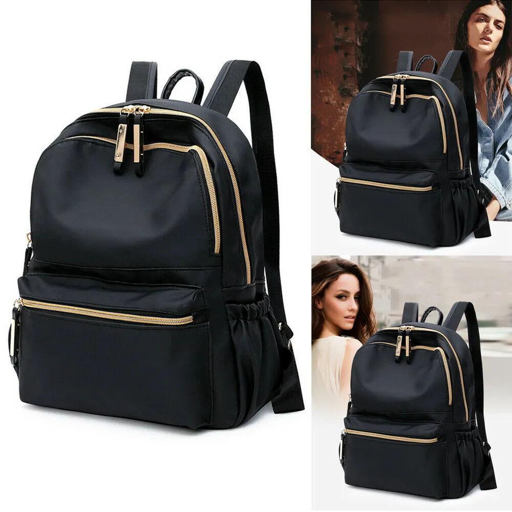 New Nylon Oxford Cloth School Bag All-match Backpack