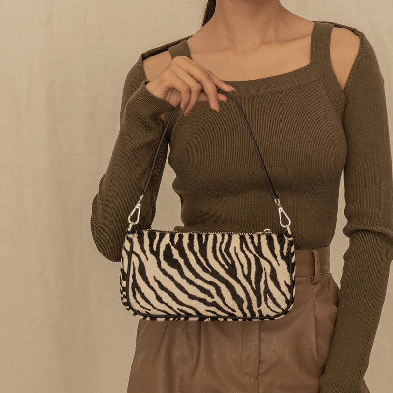 Animal Print All-match Single Shoulder Bag