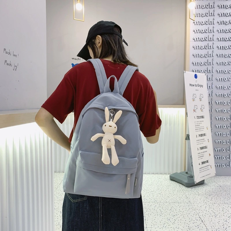 New Backpack Female Male Korean Harajuku Ulzzang All-Match Casual Backpack Junior High School Student Schoolbag