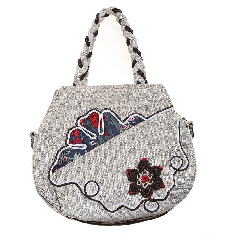 Ethnic Style New Female Bag Handbag Shoulder Bag Messenger Bag Literature And Art Shoulder Bag Messenger Bag Mini Female Handbag