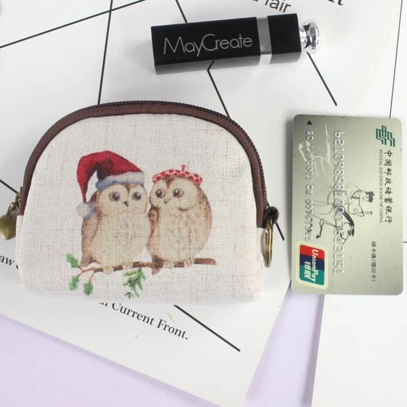 Cute Mini Coin Purse Bag Wallet Korean Canvas Kids Money