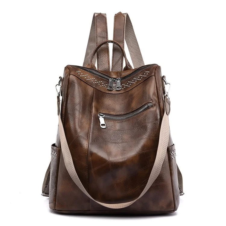 Shoulder School Bag Female Wild Backpack Simple Large Capacity Travel Bag