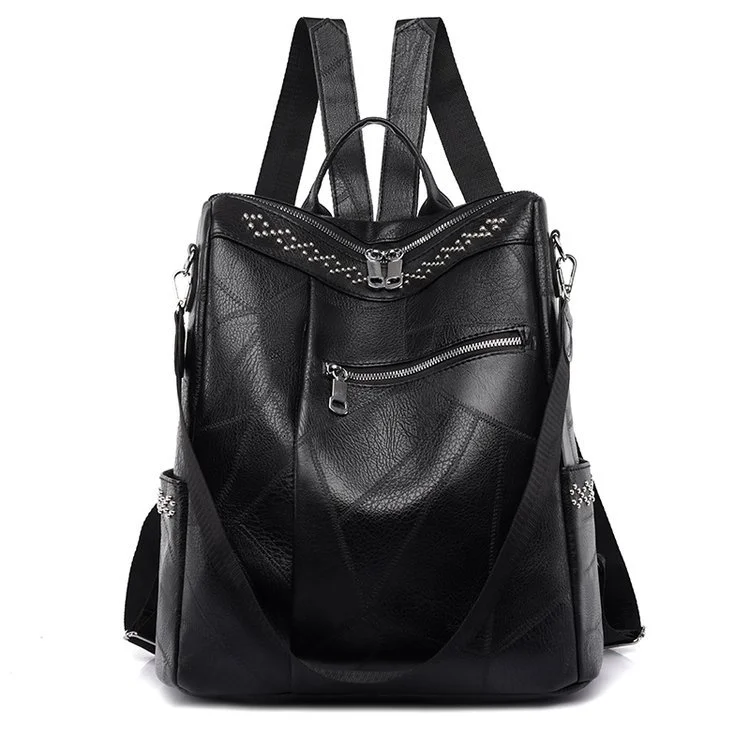 Shoulder School Bag Female Wild Backpack Simple Large Capacity Travel Bag