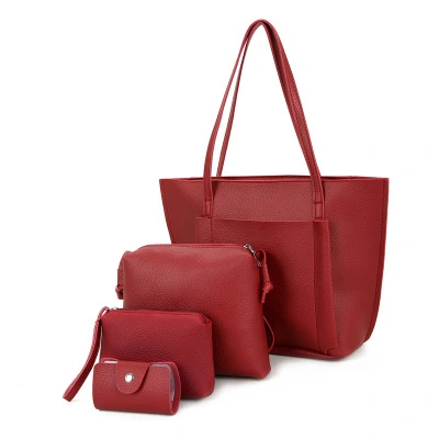 Picture-in-the-mother Bag Fashion Four-piece Female Bag Shoulder Bag