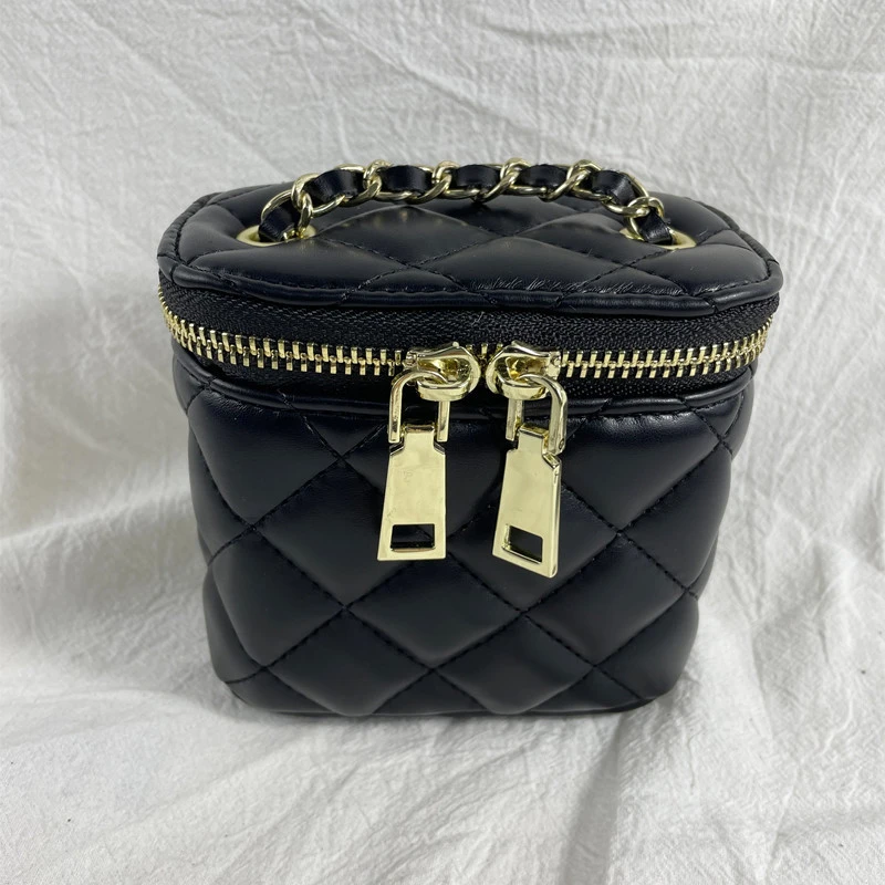 Perfume Diamond Chain Round One-shoulder Messenger Bucket Bag