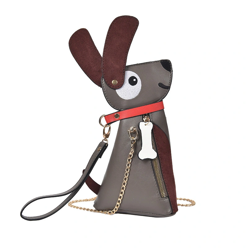 Puppy Cute Cartoon Chain Shoulder Messenger Bag