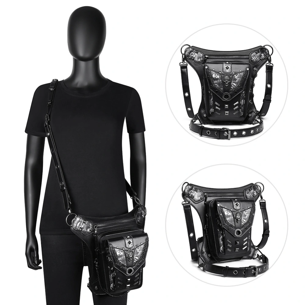 Skull Locomotive Ladies One-shoulder Messenger Bag