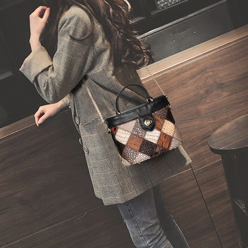 Ladies Handbag Fashion Small Cylinder All-match Single Shoulder Messenger