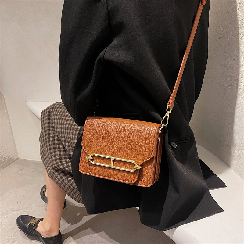 Autumn And Winter Retro Fashion Texture Stylish Small Square Bag