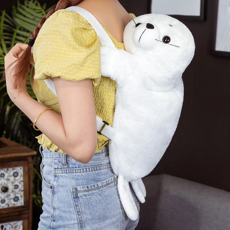 Plush Toys Seal Backpack Children's Doll Gift