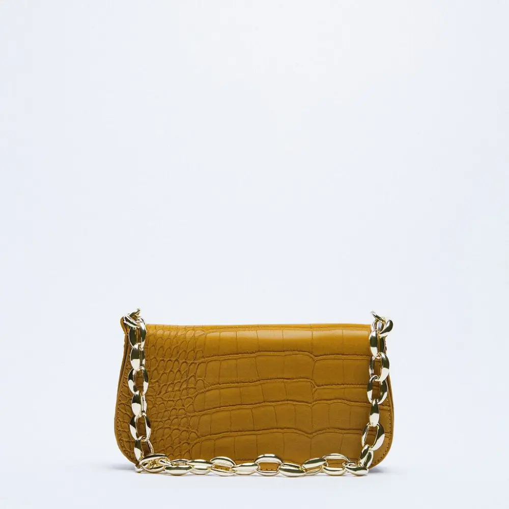 Mini One-shoulder Carry Underarm Bag With Chain