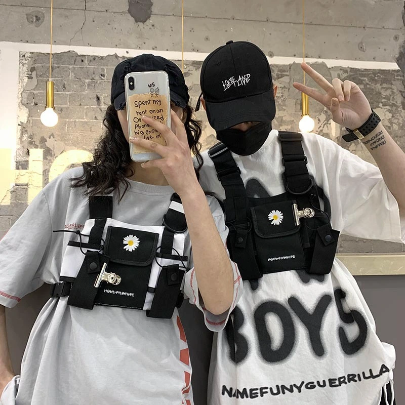 The same small lightning multifunctional chest bag