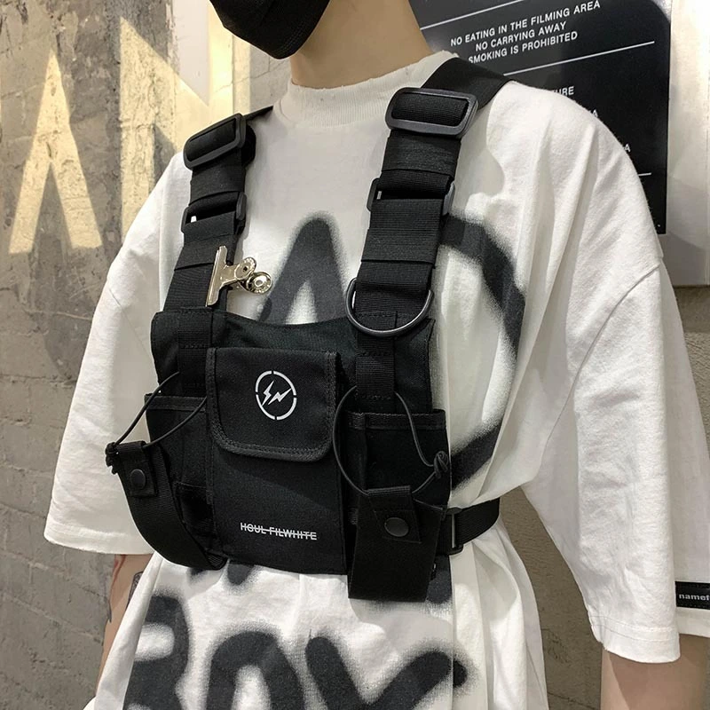 The same small lightning multifunctional chest bag