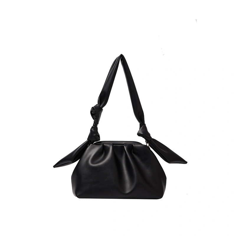 Hand pleated cloud bag shoulder bag